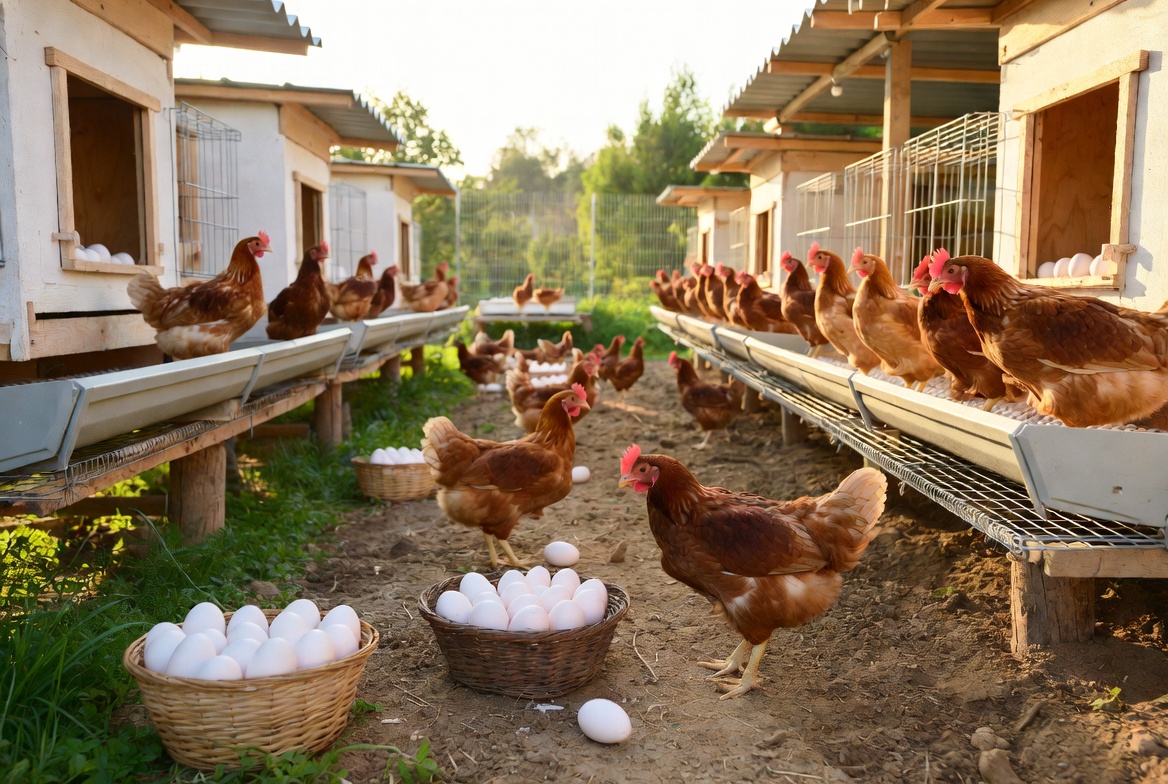 Wakaf Produktif Peternakan Ayam Petelur
